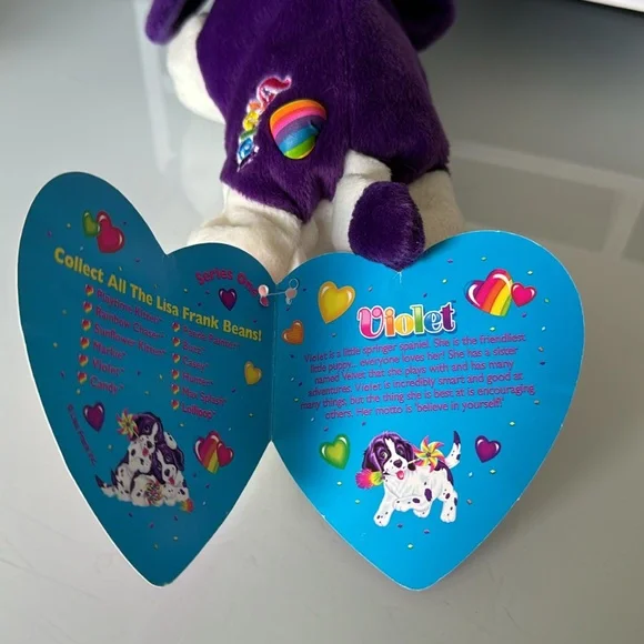 Lisa Frank Violet Fantastic Beans - Picture 5 of 5